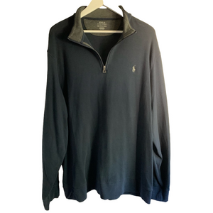 Polo Ralph Lauren Half Zip Navy Sweatshirt